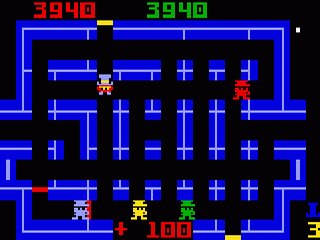 Lock 'N Chase screenshot 3 for Intellivision
